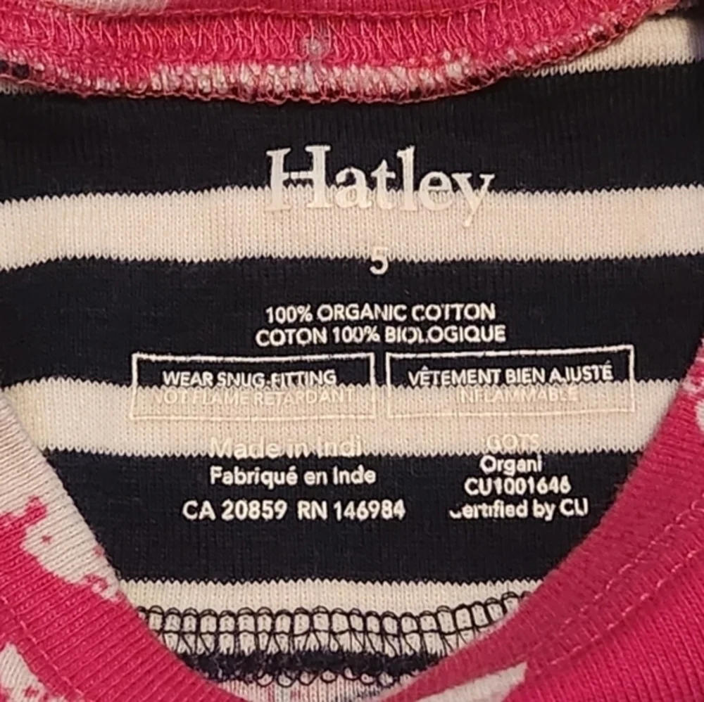 HATLEY PAJAMAS LOT‎ OF 2 GIRLS SIZE 5